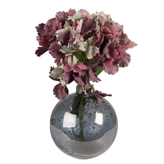Clayre & Eef | Vazen Glas Grijs ø 13x13 cm | 6GL4287