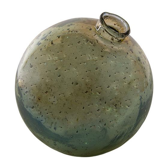 Clayre & Eef | Vazen glas Groen ø 13x13 cm | 6GL4291