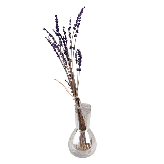 Clayre & Eef | Vazen glas Transparant ø 7x14 cm | 6GL4302