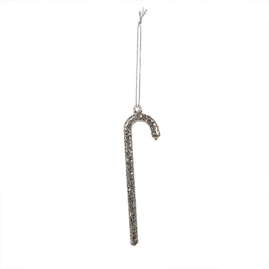 Clayre & Eef | Kersthanger Zilverkleurig 4x1x14 cm | 6GL4356
