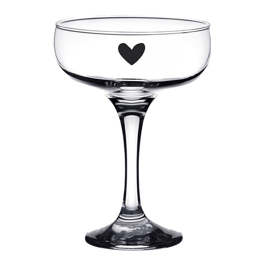 Clayre & Eef | Champagneglas Transparant 150 ml | 6GL4376