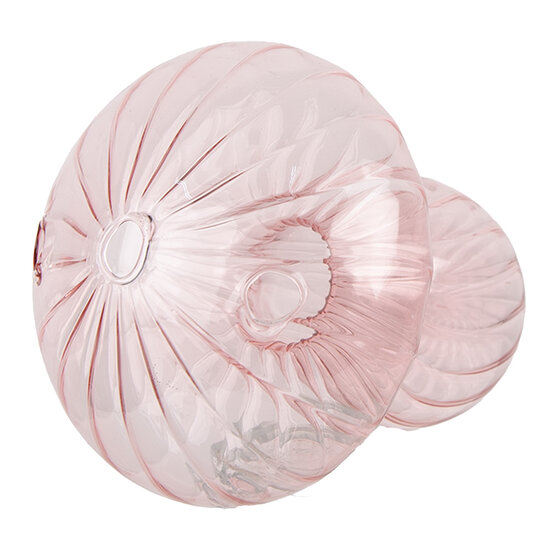Clayre & Eef | Decoratie Paddenstoel Roze ø 13x15 cm | 6GL4474