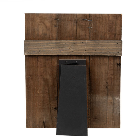 Clayre & Eef | Fotolijst met Klem Bruin 25x3x32 cm | 6H2379