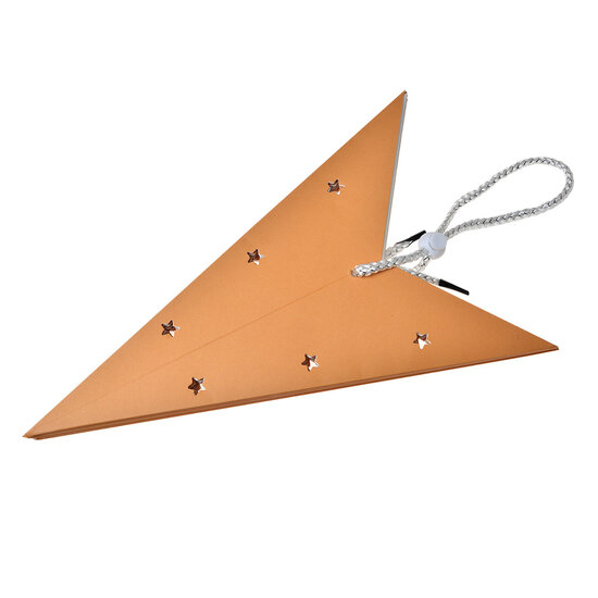 Clayre & Eef | Kerstdecoratie Ster Geel 60x22x60 cm | 6PA0513L