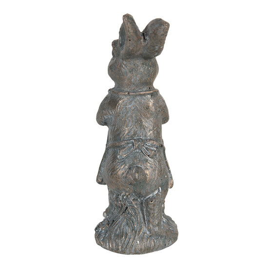 Clayre & Eef | Decoratie Beeld Konijn Bruin 4x4x11 cm | 6PR3090CH