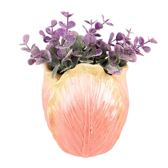Clayre & Eef | Bloempot hangend Binnen Oranje 12x8x15 cm | 6PR3623