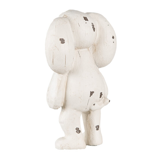 Clayre & Eef | Decoratie Beeld Olifant Beige, Bruin 6x4x10 cm | 6PR3640