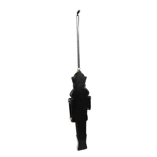 Clayre & Eef | Decoratie Hanger Notenkraker Zwart 4x2x15 cm | 6PR3693