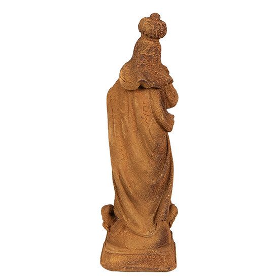 Clayre & Eef | Decoratie Beeld Maria Bruin 6x6x19 cm | 6PR4061