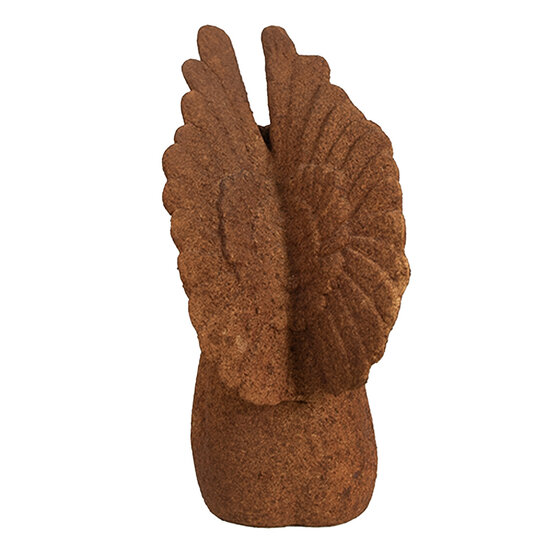 Clayre & Eef | Decoratie engel Bruin 11x7x15 cm | 6PR4065