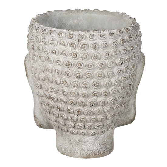 Clayre & Eef | Bloempot Binnen Grijs 15x14x17 cm | 6TE0364L
