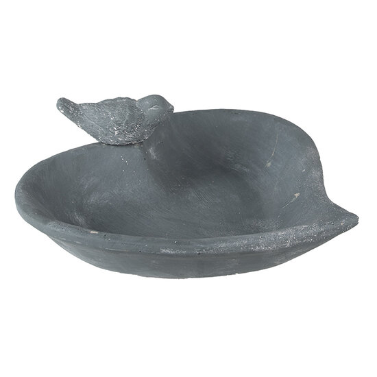 Clayre & Eef | Vogelvoederbak Grijs 26x26x10 cm | 6TE0478
