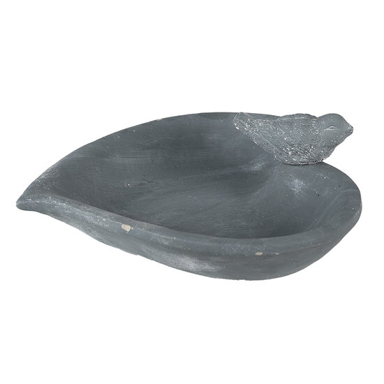 Clayre & Eef | Vogelvoederbak Grijs 26x26x10 cm | 6TE0478