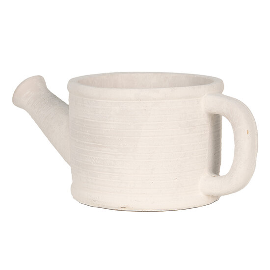 Clayre & Eef | Bloempot gieter Binnen Grijs 27x15x11 cm | 6TE0484LG