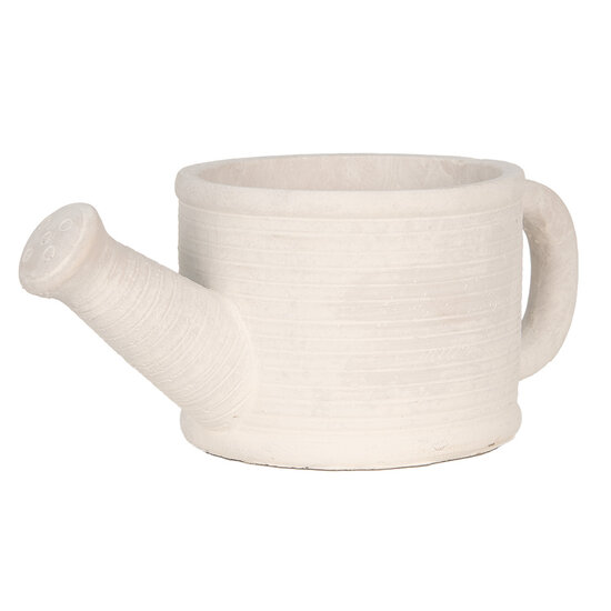 Clayre & Eef | Bloempot gieter Binnen Grijs 27x15x11 cm | 6TE0484LG