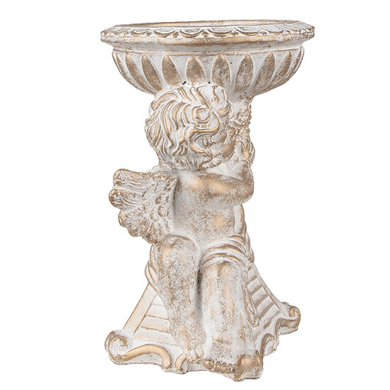 Clayre & Eef | Bloempot Wit 18x15x23 cm | 6TE0506