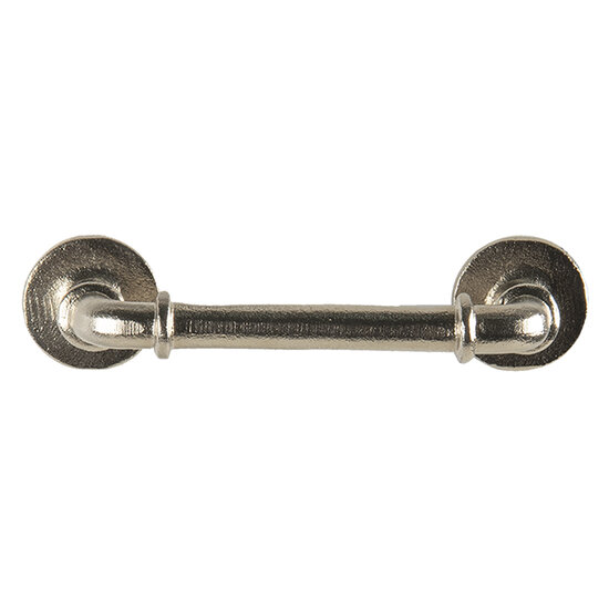 Clayre & Eef | Handgreep Zilverkleurig 13x4x3 cm | 6Y4429