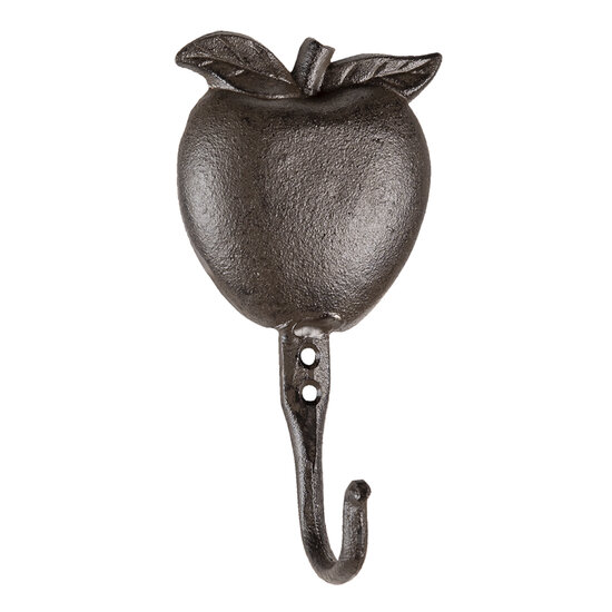 Clayre & Eef | Wandhaak Bruin 9x5x18 cm | 6Y4557