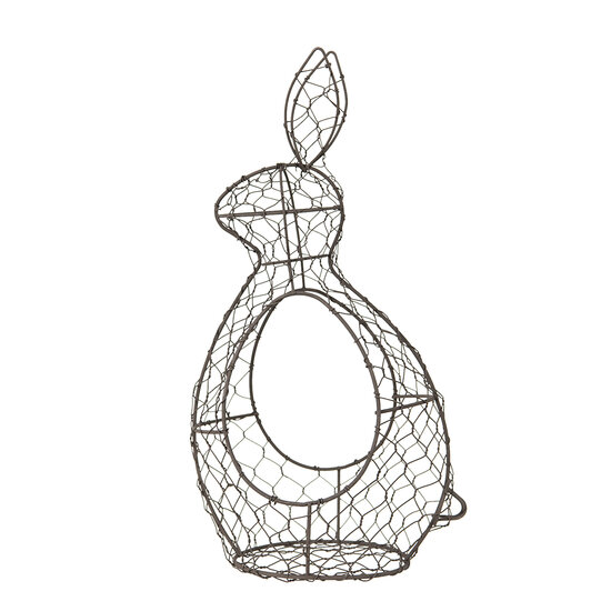 Clayre & Eef | Paas Mandje Konijn Bruin 18x15x38 cm | 6Y4662