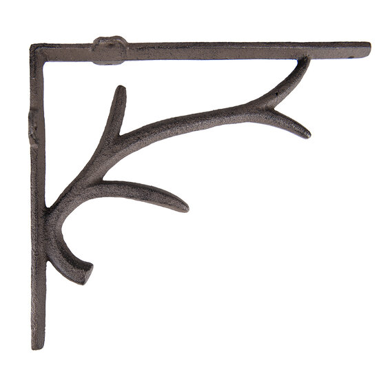 Clayre & Eef | Hoekijzer Bruin 5x25x21 cm | 6Y5293
