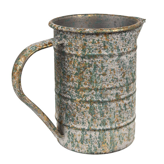 Clayre & Eef | Decoratieve kan Grijs 19x10x15 cm | 6Y5505