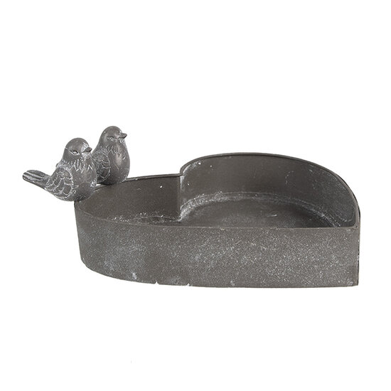 Clayre & Eef | Planthouder Grijs 19x17x7 cm | 6Y5583