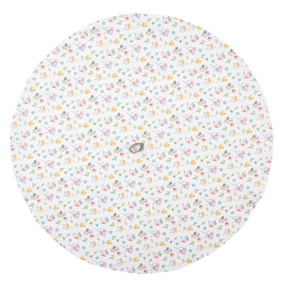 Clayre & Eef | Theedoek Wit ø 80 cm | CFL48