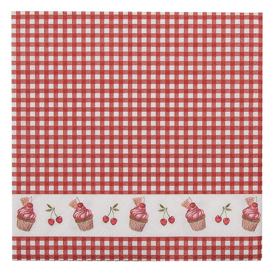 Clayre & Eef | Papieren servetten 33x33 cm (20) | CUP73-2