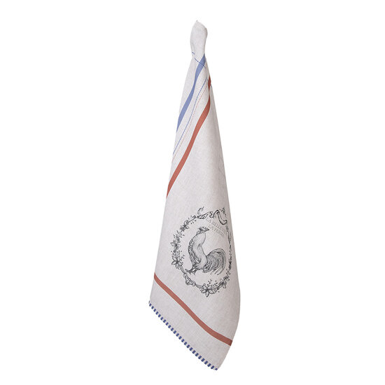 Clayre & Eef | Theedoek Beige 50x70 cm | DFR42-1