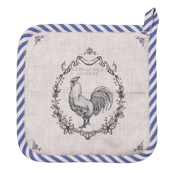 Clayre & Eef | Pannenlap Beige 20x20 cm | DFR45