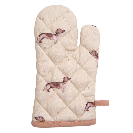 Clayre & Eef | Ovenhandschoen kind 12x21 cm | DHL44K