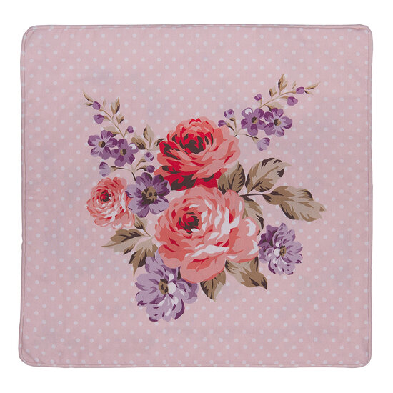 Clayre & Eef | Kussenhoes Roze, Paars 40x40 cm | DTR21