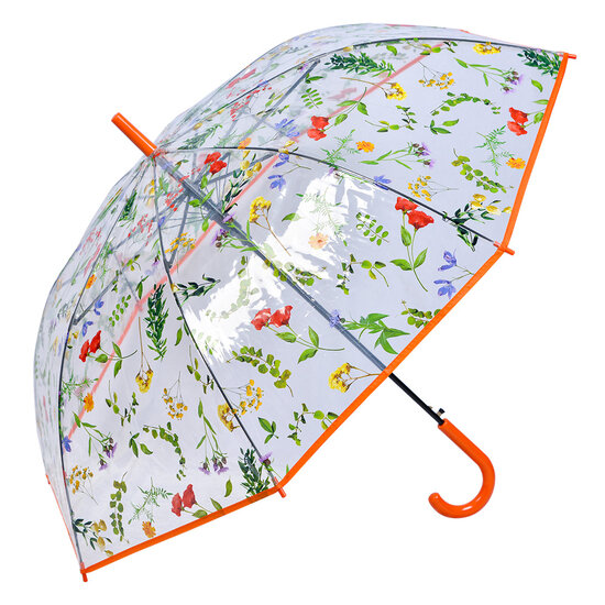 Clayre & Eef | Paraplu Volwassenen Oranje ø 102x81 cm | JZUM0066O