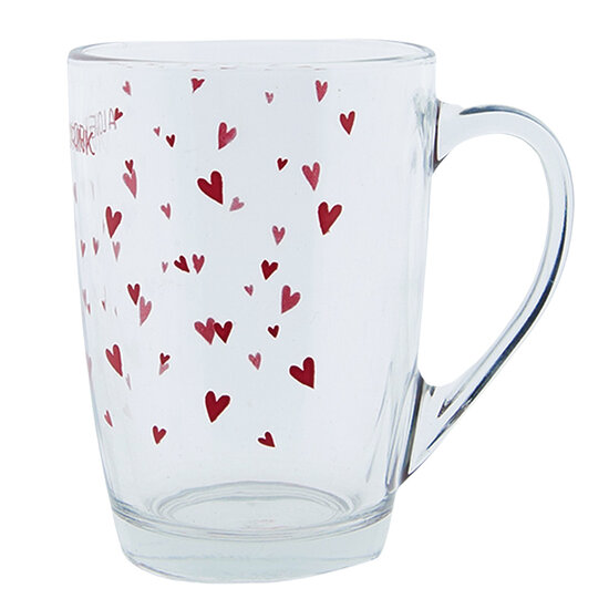 Clayre & Eef | Theeglas Transparant 11x8x11 cm / 300 ml | LBSGL0007