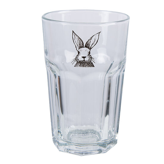 Clayre & Eef | Waterglas Transparant ø 7x12 cm / 300 ml | RAEGL0004