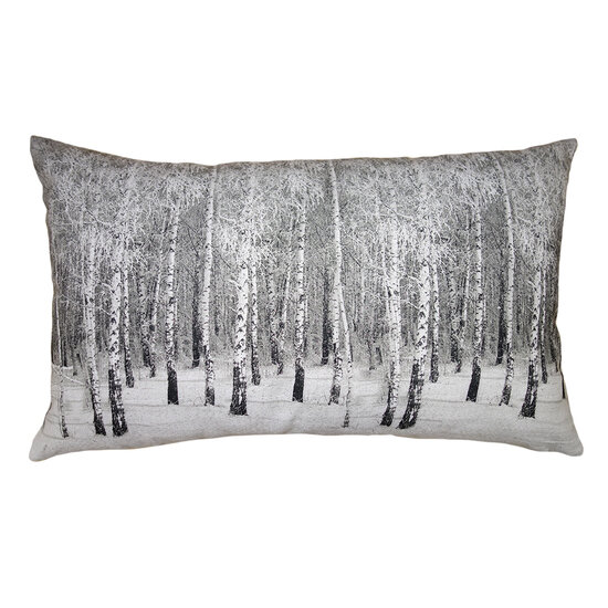 Clayre & Eef | Kussenhoes Grijs 30x50 cm | TIS36