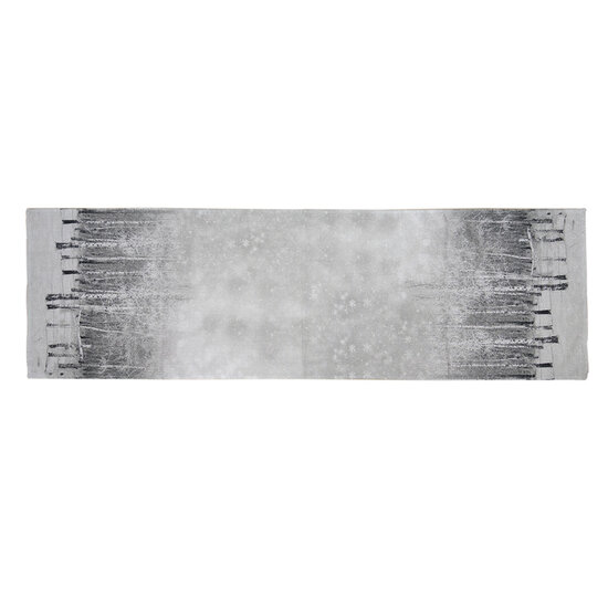Clayre & Eef | Tafelloper Grijs 41x140 cm | TIS65