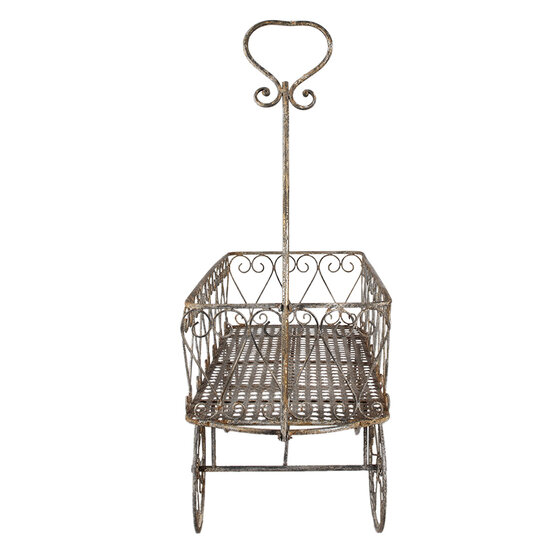 Clayre & Eef | Planthouder Bruin Beige 76x32x88 cm | 5Y1190