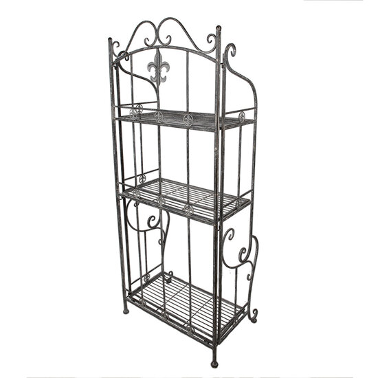 Clayre & Eef | Wandrek Grijs 60x42x150 cm | 5Y1211