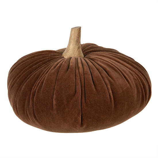 Clayre & Eef | Decoratie Pompoen Bruin ø 25x16 cm | 65425