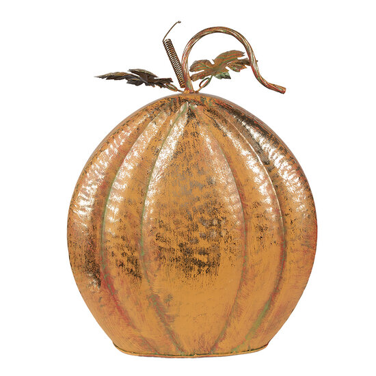 Clayre & Eef | Decoratie Pompoen Oranje 34x15x42 cm | 6Y5622