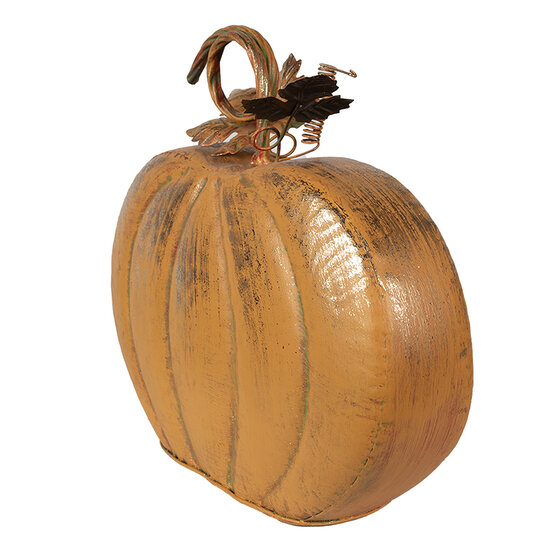 Clayre & Eef | Decoratie Pompoen Oranje 34x15x32 cm | 6Y5623