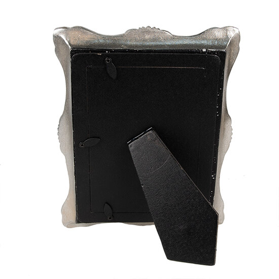 Clayre & Eef | Fotolijst Zilverkleurig 17x3x22 cm / 10x15 cm | 2F1105