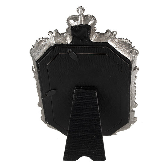 Clayre & Eef | Fotolijst Zilverkleurig 15x3x24 cm / 10x15 cm | 2F1110