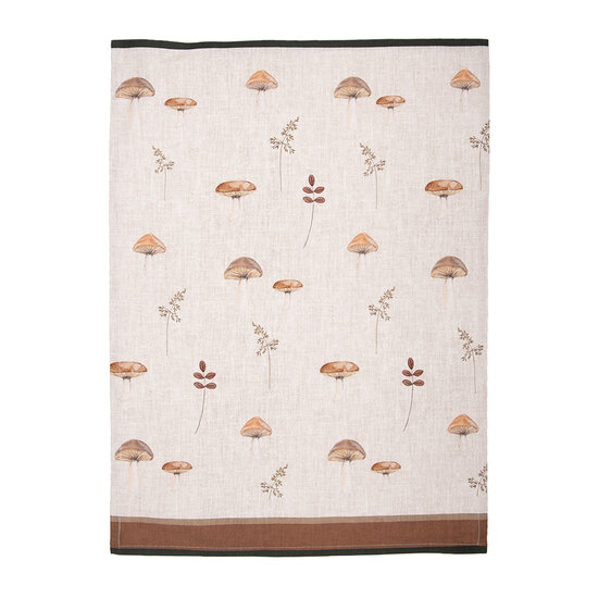 Clayre & Eef | Theedoek Beige 50x70 cm | LFJ42-1