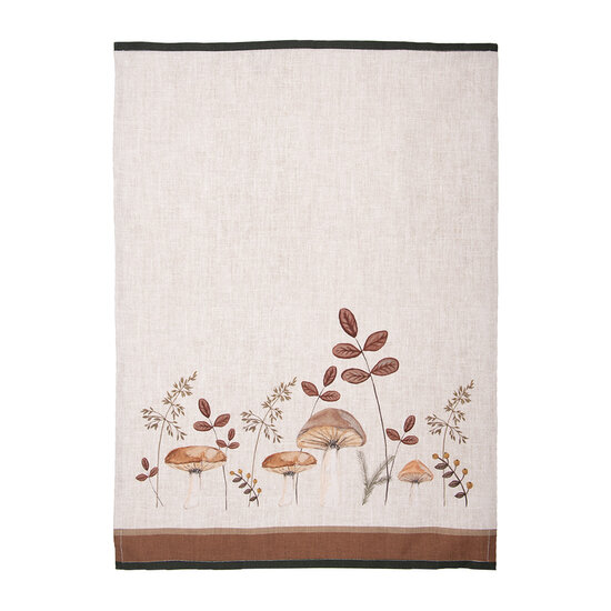 Clayre & Eef | Theedoek Beige 50x70 cm | LFJ42-2