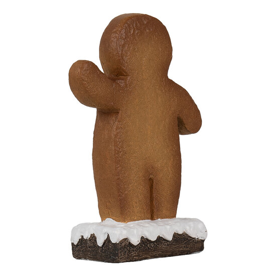 Clayre & Eef | Decoratie peperkoekpop Bruin 10x5x15 cm | 6CE1769