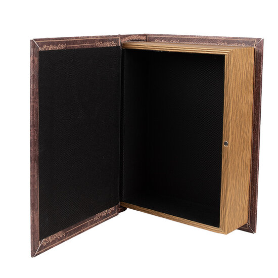 Clayre & Eef | Opbergdoos Bruin (3) 27x22x7 / 22x17x6 / 17x12x4 cm | 65691