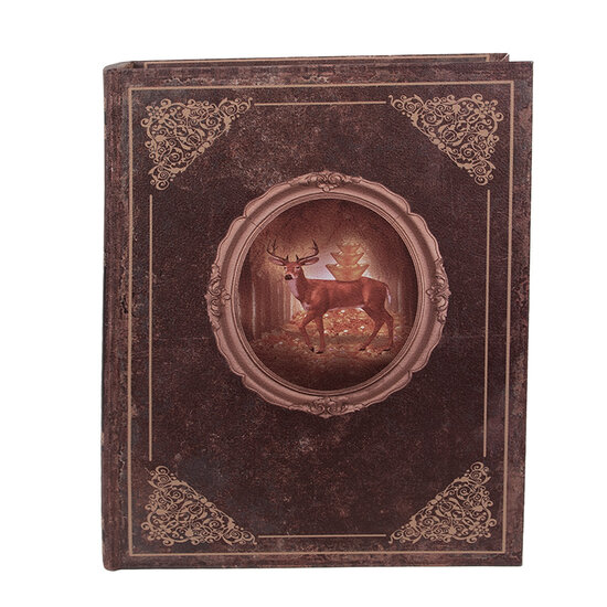 Clayre & Eef | Opbergdoos Bruin (3) 27x22x7 / 22x17x6 / 17x12x4 cm | 65691