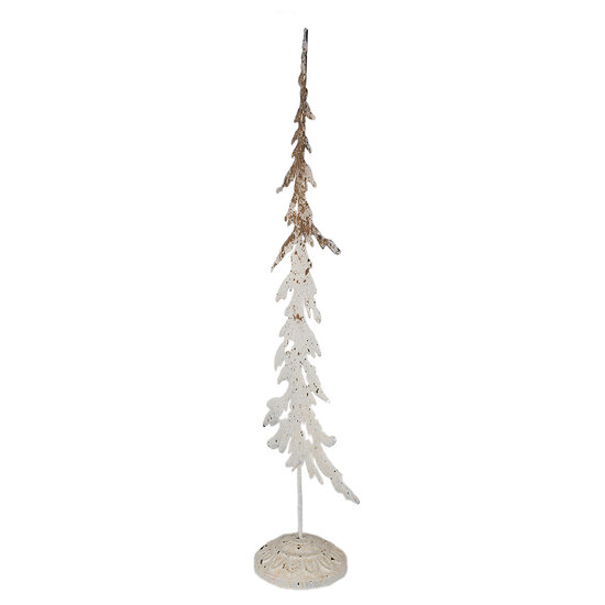 Clayre & Eef | Decoratie boom Wit 16x11x45 cm | 6Y5630